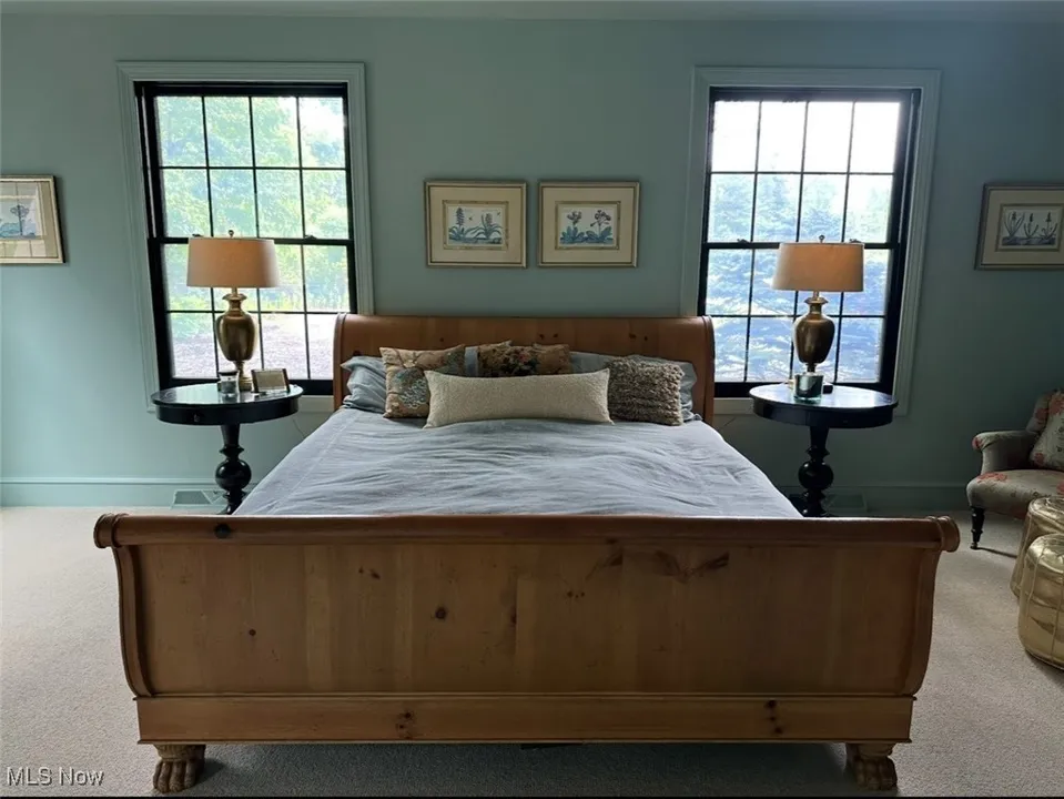 Primary suite in a finished Boutique Homes residence